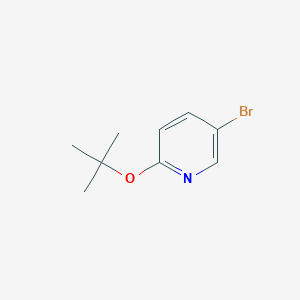 molecular formula C9H12BrNO B1280900 5-Bromo-2-(tert-butoxy)pyridine CAS No. 850495-91-9