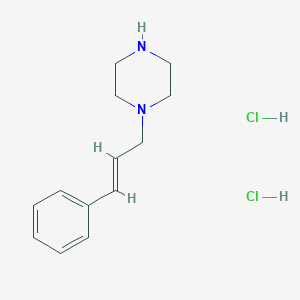 1-[(2E)-3-phenylprop-2-en-1-yl]piperazine dihydrochloride