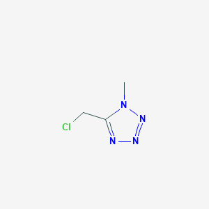 molecular formula C3H5ClN4 B1280920 5-(chloromethyl)-1-methyl-1H-1,2,3,4-tetrazole CAS No. 57235-84-4