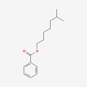 molecular formula C15H22O2 B12809259 6-Methylheptyl benzoate CAS No. 80640-85-3