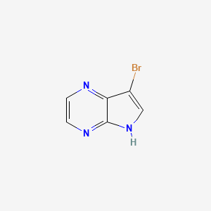 molecular formula C6H4BrN3 B1280927 3-Bromo-4,7-diazaindole CAS No. 56015-31-7