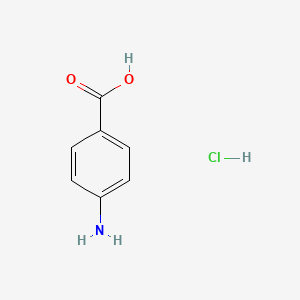 molecular formula C7H8ClNO2 B1280933 4-Aminobenzoic acid hydrochloride CAS No. 22669-27-8