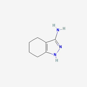 molecular formula C7H11N3 B1280943 3-Amino-4,5,6,7-tetrahydro-1H-indazole CAS No. 55440-17-0