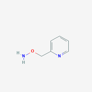 molecular formula C6H8N2O B1280949 O-(吡啶-2-基甲基)羟胺 CAS No. 37756-48-2