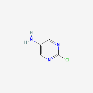 molecular formula C4H4ClN3 B1280953 5-Amino-2-chloropyrimidine CAS No. 56621-90-0