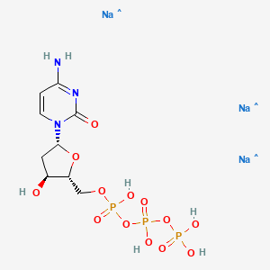molecular formula C9H16N3Na3O13P3 B12809550 CID 123134066 