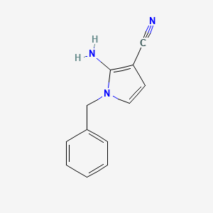 2-Amino-1-benzyl-1H-pyrrole-3-carbonitrile