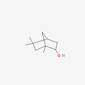 molecular formula C10H18O B12809631 1,5,5-Trimethylbicyclo[2.2.1]heptan-2-ol CAS No. 71686-38-9