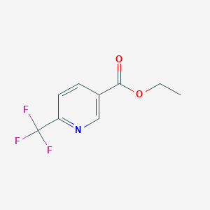 molecular formula C9H8F3NO2 B1280965 Ethyl 6-(trifluoromethyl)nicotinate CAS No. 597532-36-0