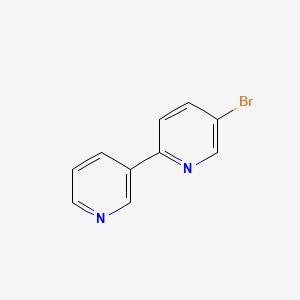 molecular formula C10H7BrN2 B1280967 5-Bromo-2,3'-bipyridine CAS No. 774-53-8