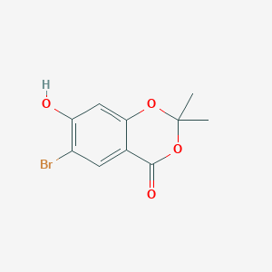 6-Bromo-7-hydroxy-2,2-dimethyl-benzo[1,3]dioxin-4-one