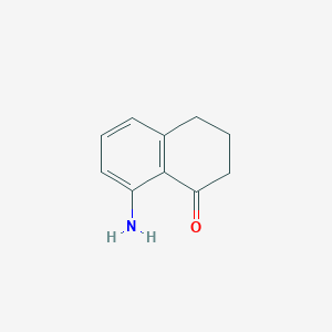 molecular formula C10H11NO B1280976 8-Amino-1-tetralone CAS No. 210346-49-9