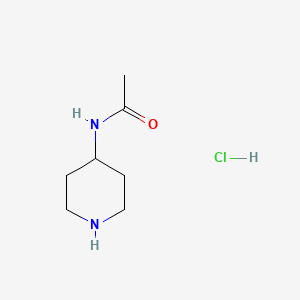 molecular formula C7H15ClN2O B1280979 N-(piperidin-4-yl)acetamide hydrochloride CAS No. 58083-34-4