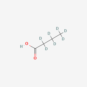 molecular formula C4H8O2 B1280995 Butyric-d7 acid CAS No. 73607-83-7