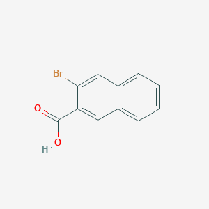 molecular formula C11H7BrO2 B1281020 3-Bromonaphthalene-2-carboxylic acid CAS No. 20717-80-0