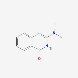 molecular formula C11H12N2O B1281021 3-(Dimethylamino)-1,2-dihydroisoquinolin-1-one 