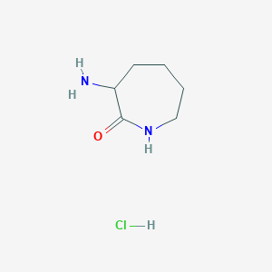 3-Aminoazepan-2-one hydrochloride