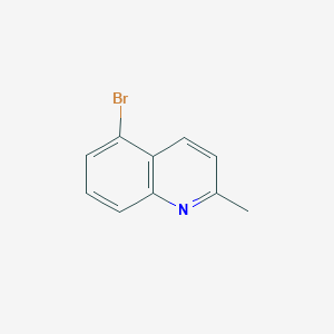 molecular formula C10H8BrN B1281031 5-溴-2-甲基喹啉 CAS No. 54408-52-5