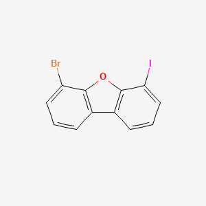 molecular formula C12H6BrIO B12810345 4-Bromo-6-iododibenzo[b,d]furan 