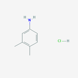 molecular formula C8H12ClN B1281035 3,4-Dimethylaniline hydrochloride CAS No. 7356-54-9