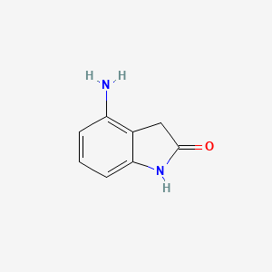 molecular formula C8H8N2O B1281046 4-Aminoindolin-2-one CAS No. 54523-76-1