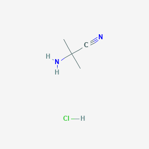 2-Amino-2-methylpropanenitrile hydrochloride