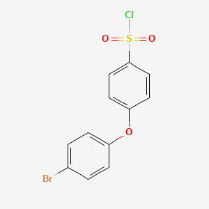 molecular formula C12H8BrClO3S B1281069 4-(4-Bromo-phenoxy)-benzenesulfonyl chloride CAS No. 61405-25-2