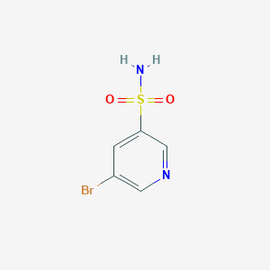 molecular formula C5H5BrN2O2S B1281076 5-Bromopyridine-3-sulfonamide CAS No. 62009-33-0