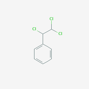 molecular formula C8H7Cl3 B12810977 (1,2,2-Trichloroethyl)benzene CAS No. 1674-29-9