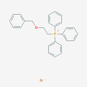 molecular formula C27H26BrOP B012811 （2-（苄氧基）乙基）三苯基溴化鏻 CAS No. 103535-06-4