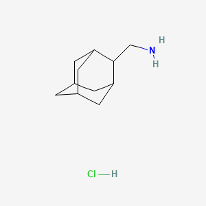 molecular formula C11H20ClN B1281108 (2-Adamantylmethyl)amine hydrochloride CAS No. 79671-78-6