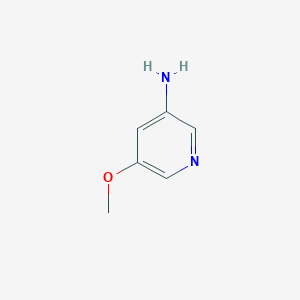 molecular formula C6H8N2O B1281112 5-Methoxypyridin-3-amine CAS No. 64436-92-6