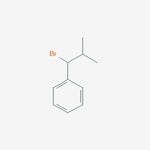 molecular formula C10H13B B1281115 (1-Bromo-2-methylpropyl)benzene CAS No. 57181-82-5