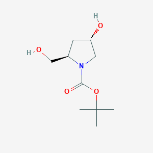(2R,4S)-tert-butyl 4-hydroxy-2-(hydroxymethyl)pyrrolidine-1-carboxylate