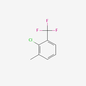 molecular formula C8H6ClF3 B1281123 2-Chloro-3-methylbenzotrifluoride CAS No. 74483-48-0