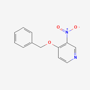 molecular formula C12H10N2O3 B1281132 4-(Benzyloxy)-3-nitropyridine CAS No. 80352-64-3