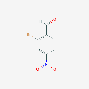 molecular formula C7H4BrNO3 B1281138 2-溴-4-硝基苯甲醛 CAS No. 5274-71-5