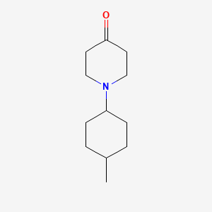 molecular formula C12H21NO B1281144 1-(4-Methylcyclohexyl)piperidin-4-one 