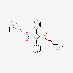 molecular formula C34H52N2O4+2 B12811639 Truxicurium CAS No. 72007-35-3