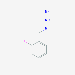 molecular formula C7H6IN3 B1281164 1-(Azidomethyl)-2-iodobenzene CAS No. 405198-82-5