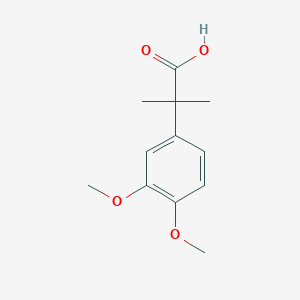 2-(3,4-Dimethoxyphenyl)-2-methylpropanoic acid