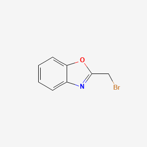molecular formula C8H6BrNO B1281201 2-(Bromomethyl)benzo[d]oxazole CAS No. 73101-74-3