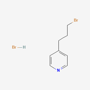 molecular formula C8H11Br2N B1281204 4-(3-Bromopropyl)pyridine hydrobromide CAS No. 64262-18-6