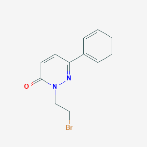2-(2-bromoethyl)-6-phenyl-3(2H)-pyridazinone