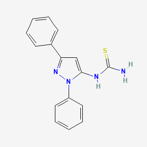 1-(1,3-Diphenyl-1H-pyrazol-5-yl)thiourea