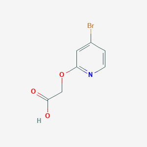 2-(4-Bromopyridin-2-yl)oxyacetic acid