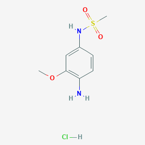 n-(4-amino-3-methoxyphenyl)methanesulfonamide hcl