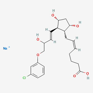 molecular formula C22H29ClNaO6 B12812451 CID 123134626 