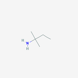 molecular formula C5H13N B128125 2-Methylbutan-2-amine CAS No. 594-39-8