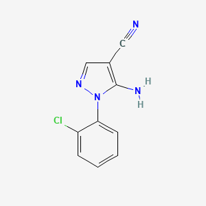 5-Amino-1-(2-chlorophenyl)-1H-pyrazole-4-carbonitrile